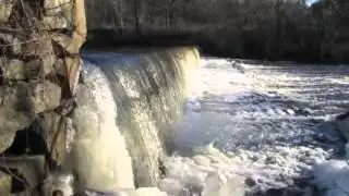 Cochrane Dam Waterfall, Charles River, Needham/Dover, MA