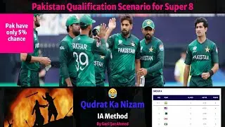 How can Pakistan qualify for Super 8 in ICC T20 World Cup 2024 | Pakistan Qualification Scenario