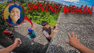 SMILING WOMAN REAL LIFE ESCAPE 33.0 | Horror Parkour Pov Short | Bubbles 3Run