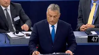 DISCORSO DI VIKTOR ORBÁN AL PARLAMENTO EUROPEO (11.09.2018)