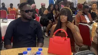 ARRIVAL OF ACTOR ITELE & HIS BEAUTIFUL WIFE TO EMPEROR AWARDS THE NEW BEGINNING