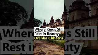 Cenotaphs That Whisper History | Royal Chhatris of Orchha #travel #mptourism #travel