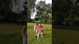 Chair yoga with my 85yr old dad