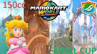 Mario Kart World - Grand Prix: Shell Cup with Peach (150cc)
