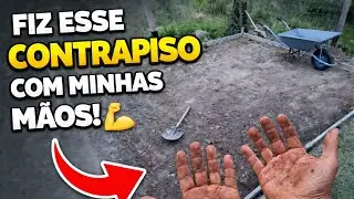 Reforma || achei que era f&aacute;cil at&eacute; come&ccedil;ar o contra piso