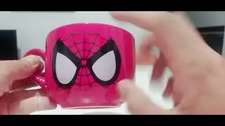 La nueva taza de spiderman 