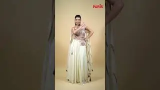 Modern yet traditional - slaying the day in palazzo and crop top perfection!  #fashion  #indianwear