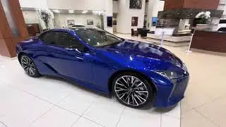 2025 Lexus LC500 Coupe Ultrasonic Blue