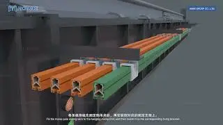 Aicrane Overhead Crane Rail Installation: A Detailed 3D Video Guide