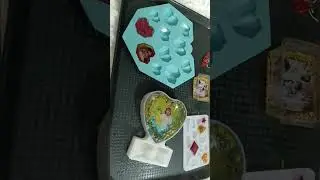 Resin art|Heart mold with stand first try!its awesome.. loved it