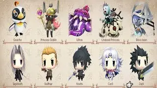 World of Final Fantasy Maxima Who's Who Character Lore
