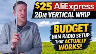 Вертикальная штыревая антенна 20 м с AliExpress за 25 долларов &mdash; бюджетная радиолюбительская уста...