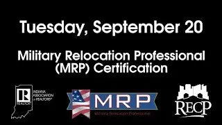 Helping Heroes into Homes; MRP Certification
