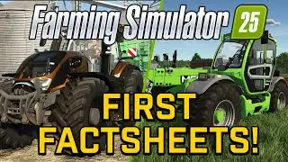 AWESOME NEW EQUIPMENT! - FS25 FACT SHEETS!  | FARMING SIMULATOR 25 | GRAINMAN EXPLAINS!