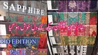 SAPPHIRE New Eid Collection|| Lawn Summer Collection 2022 with prices || Unstitched suits