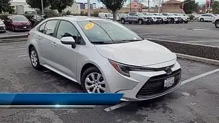 2025 Toyota Corolla LE San Jose  Santa Clara  Fremont  San Francisco  Oakland