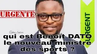 B&eacute;nin:CV du nouveau ministre des sports Beno&icirc;t DATO