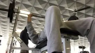 GS VLOG #165 - Post workout Salad and Bench Pressing Goals