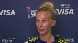 Sofia Jakobsson &ndash; Player of the Match &ndash; Germany v Sweden