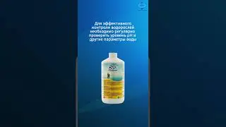 Альгицид для бассейна #бассейн #pool #химия #intex #bestway #химиядлябассейна #водоросли
