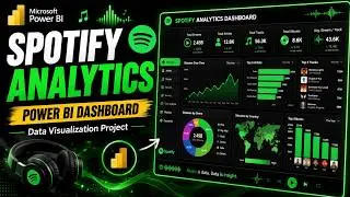 Power BI Project: Spotify Data Analytics Dashboard | DAX + Data Viz