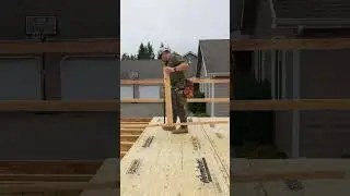 Simple Jig for Subfloor Installation #building #construction #framing #huberpartner #framer