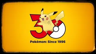 Pok&eacute;mon 30th Anniversary Logo Animation