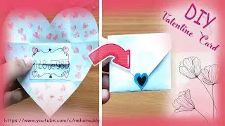 How to make cute heart letter