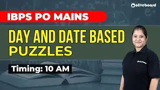 IBPS PO Mains 2020 | Day and Date based puzzles | Nikita Ma'am Reasoning