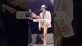 HOW TO KICK LIKE MICHAEL JACKSON TUTORIAL 😯⭐️