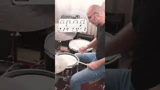 Technical Groove + Fill and HH opening, #drumfill #drums #learndrums #drumlessons #drumming￼