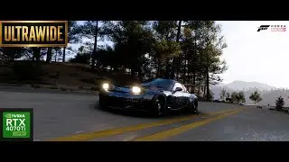 Mazda RX7 1997 - Forza Horizon 5 - Moza CS V2P Wheel Gameplay - Ultrawide