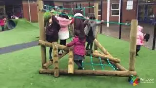 Roundthorn Primary Academy's EYFS Outdoor Play Space