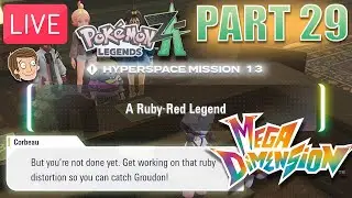 🔴(PT 2️⃣)A Ruby-Red Legend (Fighting & Catching Groudon!) - Pok&eacute;mon Legends ZA (Playthrough)