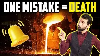 This Steel Factory Runs at 1,500&deg;C &ndash; One Mistake = Disaster