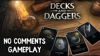 Decks & Daggers | No commentary gameplay | 4K 60 FPS