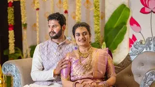 Revanth and Jahnavi Engagement teaser 4K | Wedding Tales Studio | Best Engagement teaser