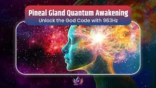 Pineal Gland Quantum Awakening | Expand Higher Consciousness & Unlock the God Code | 963Hz & 432Hz