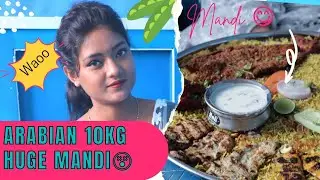 Omg..🤯Arabian Food now in BBSR💃Huge mix Mandi😵 #arabianfood #mandi #foodreviews #arabikaasrestaurant
