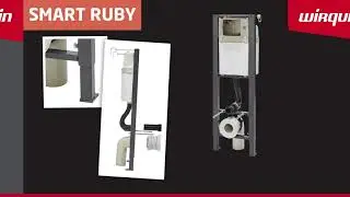 WIRQUIN SMART RUBY INSTALLATION  - WALL HUNG WC FRAME