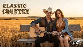 Greatest Classic Country Songs - Relaxing Slow Country Music Playlist - Lomesome Highway