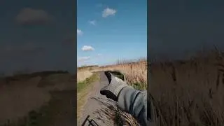Cycling in Almere Stad in the Netherlands- a bridge and a small hill