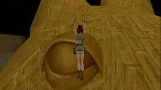Tomb Raider 1 - Temple of the Cat - corner bug