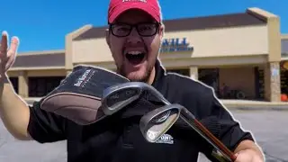We Found Rare JAPANESE ISSUE GOLF CLUBS at a THRIFT STORE!!