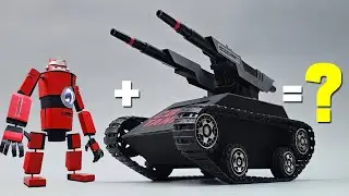 Cupbot Tank! Turning a DIY Toy Tank into a Robot Upgrade