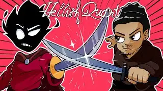 Hellish Quart Funny Moments - Ruining Friendships with Swords!!!