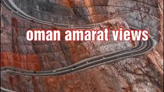 muscat oman/amirat mountain road #muscat #tourist #oman
