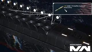 5x AGM-176 Griffin -  4.20 sec Reload!  Spamming Missile Like a Cheater - Modern Warships