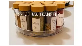 Changing Spice Containers