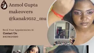 #bridalmakeup #easybridalmakeup #hindimakeuptutorial#@Kanak9552_muaa  Anmolgupta MAKEOVERS